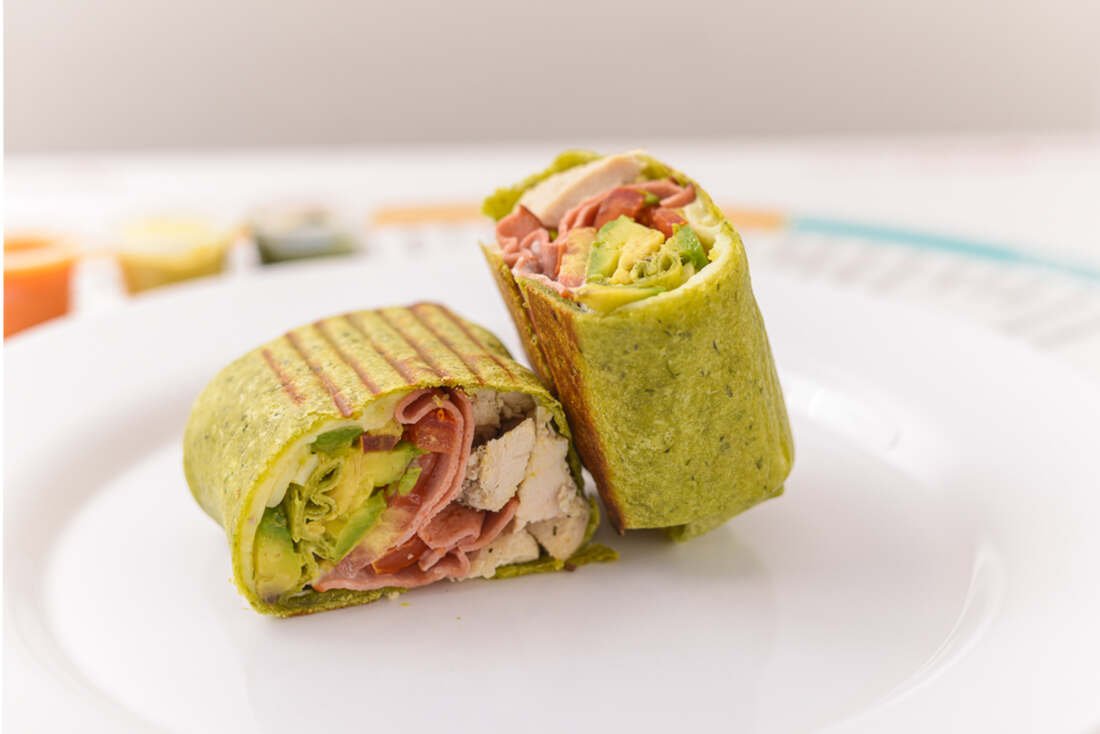 Santorini wrap